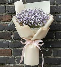 Букет цветов из:  Гипсофила в Савино Новгородская область