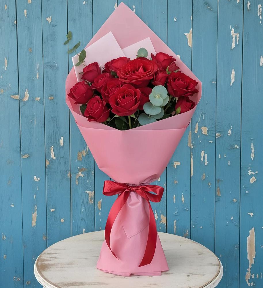 Букет цветов из: Розы в Савино Новгородская область