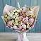 Букет цветов из: Альстромерии и Розы в Савино Новгородская область