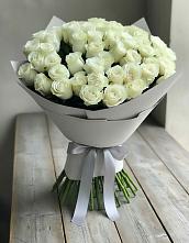 Букет 35 Белых роз #REPLACE_PRED# Савино Новгородская область