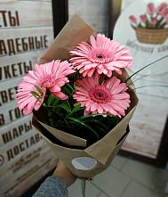 Букет цветов из:  Герберы #REPLACE_PRED# Савино Новгородская область