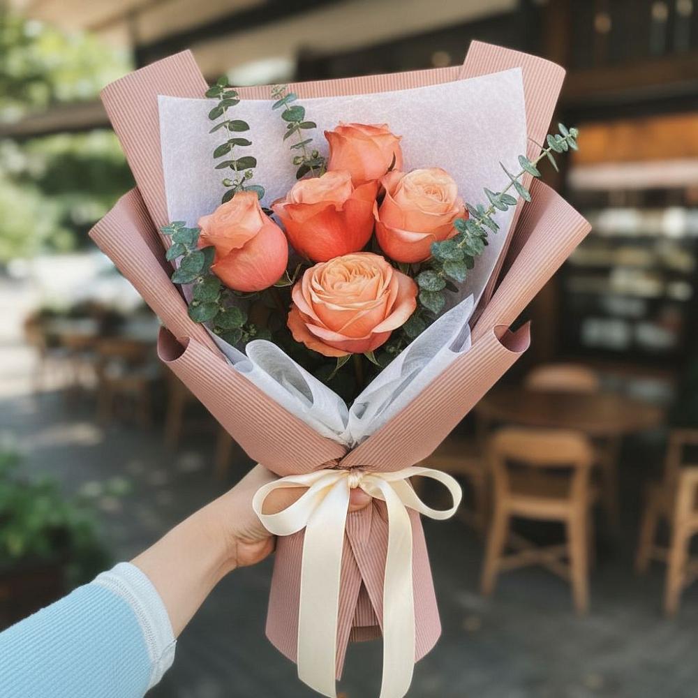 Букет цветов из: Розы в Савино Новгородская область