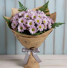 Букет цветов из:  Хризантемы в Савино Новгородская область