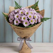 Букет цветов из:  Хризантемы в Савино Новгородская область