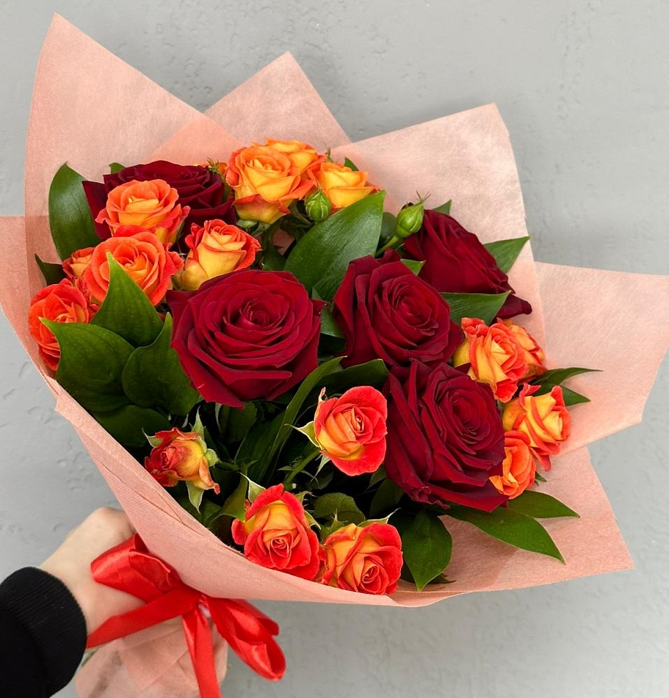 Букет Любовь и восторг в Савино Новгородская область