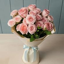 Букет Розовый шарм в Савино Новгородская область