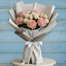 Букет цветов из:  Розы #REPLACE_PRED# Савино Новгородская область