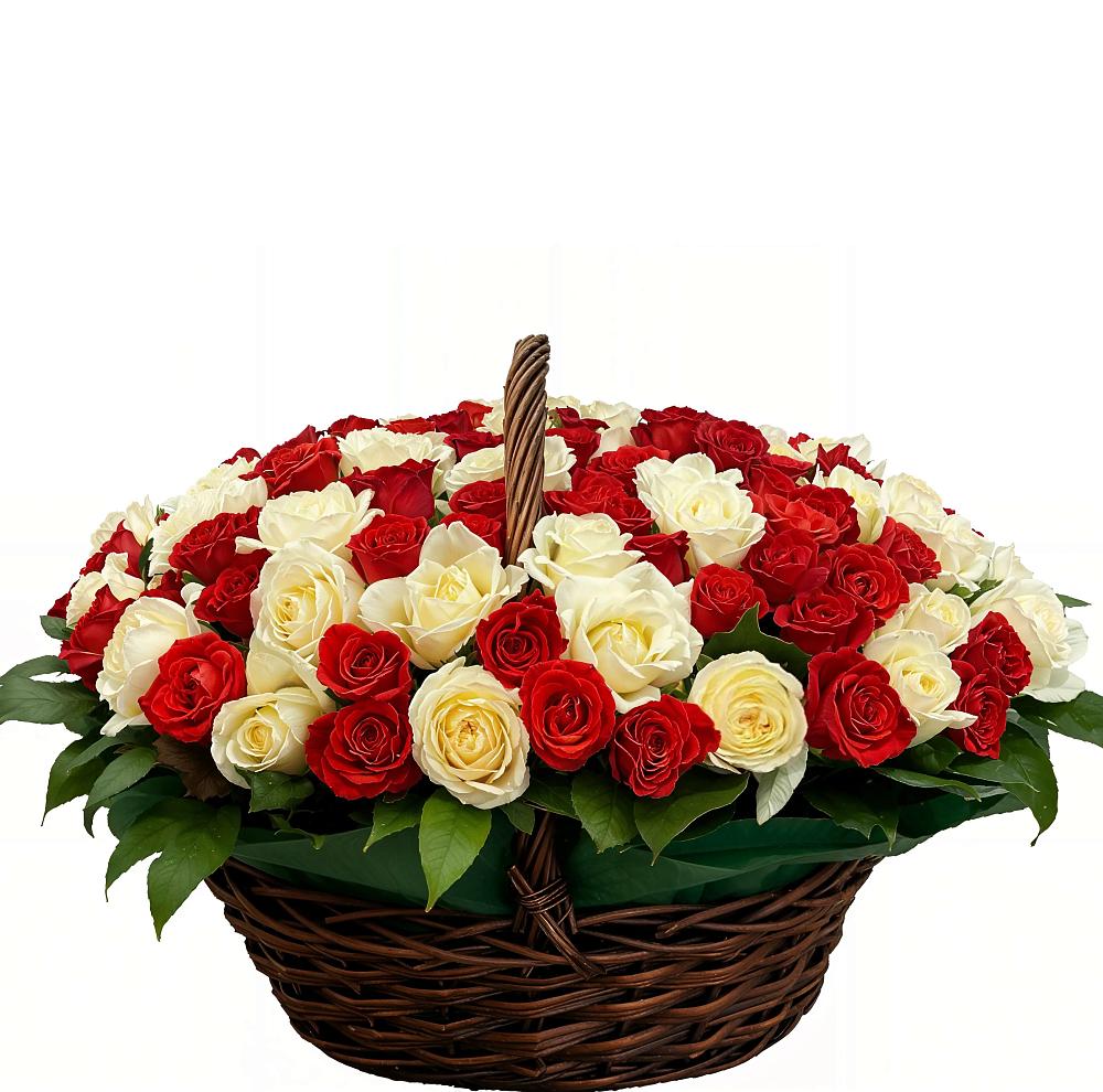 Премиум букет из: Розы в Савино Новгородская область