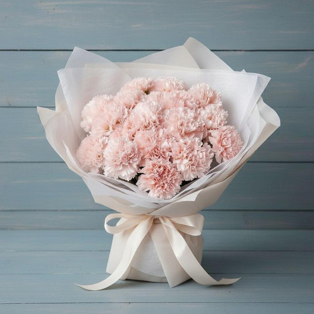 Букет цветов из: Гвоздики в Савино Новгородская область