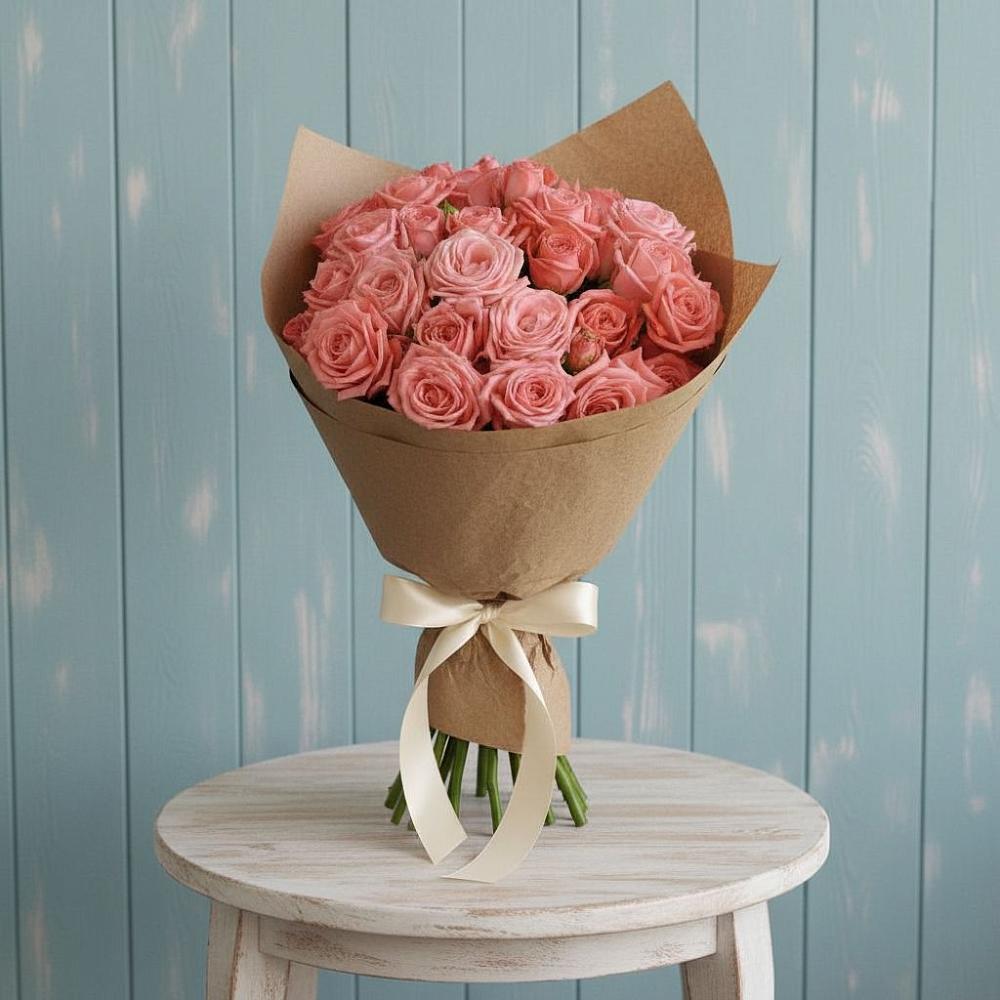 Букет цветов из: Розы в Савино Новгородская область