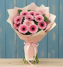 Букет цветов из:  Герберы в Савино Новгородская область